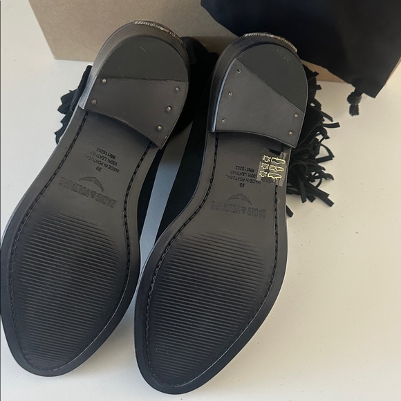 ZADIG & VOLTAIRE Pilar High Suede Leather Ankle Boots - Picture 10 of 10